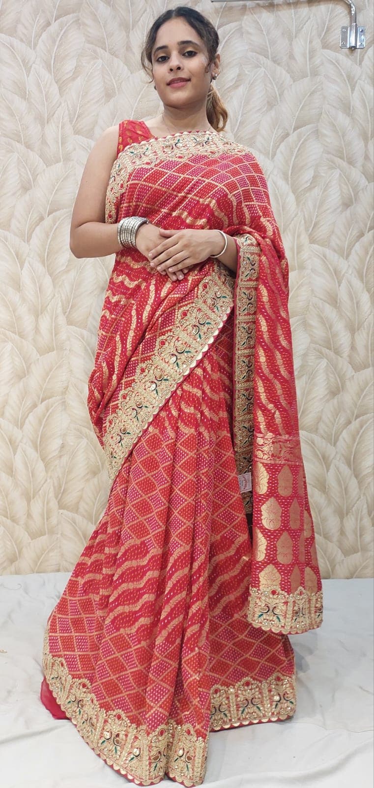Kota Doria Cotton Saree